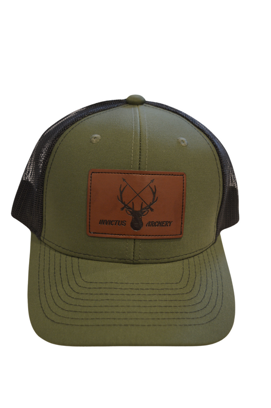 Leather Patch trucker hat