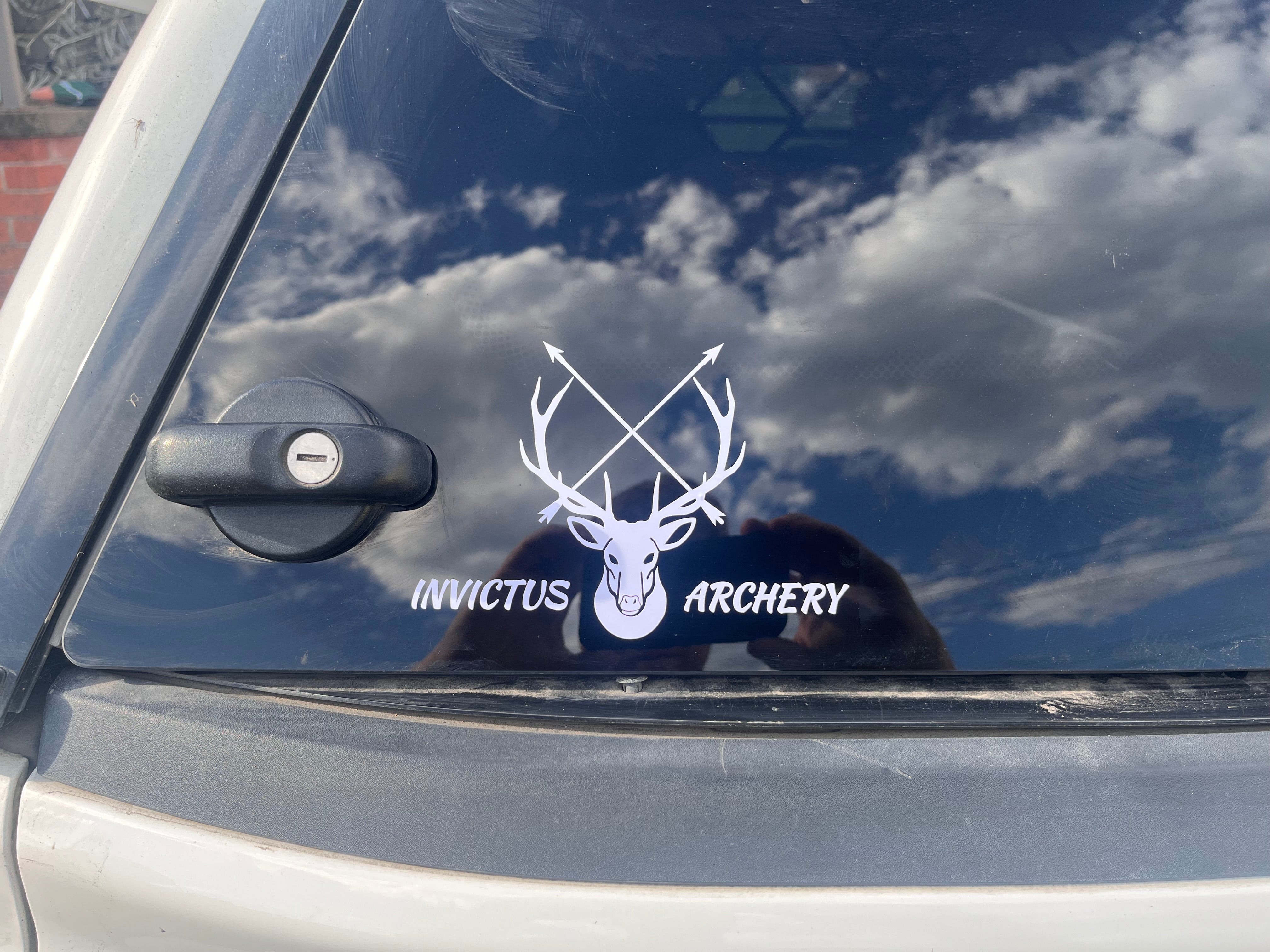 Invictus Archery Vinyl Stickers | Bowhunting Stickers Australia